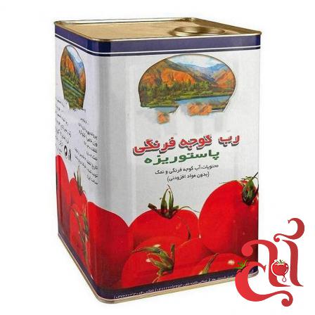 سفارش رب گوجه فرنگی 17 کیلویی