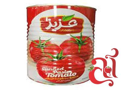 قیمت رب گوجه فرنگی عزیز 800 گرمی